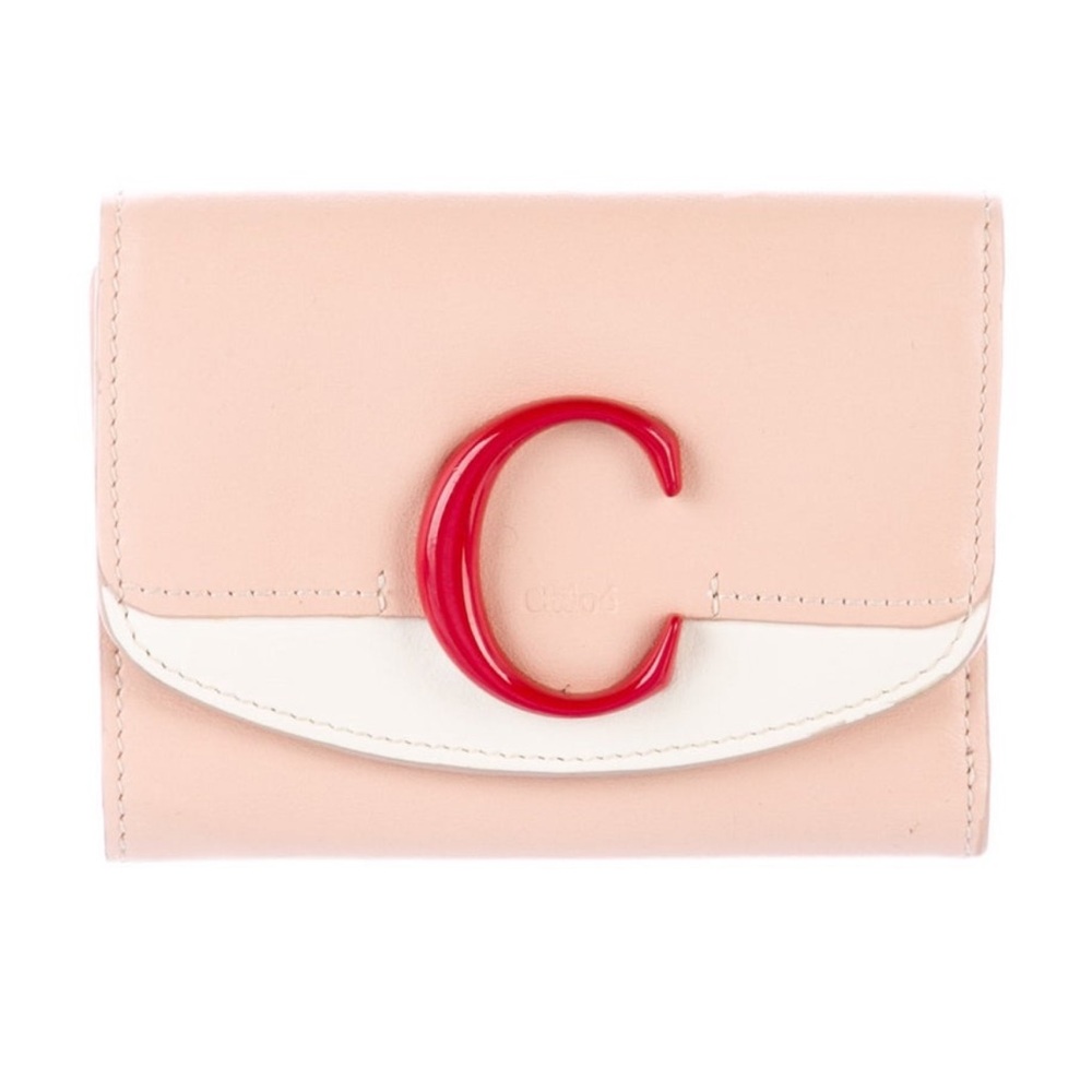 Pink Chloe Trifold Wallet